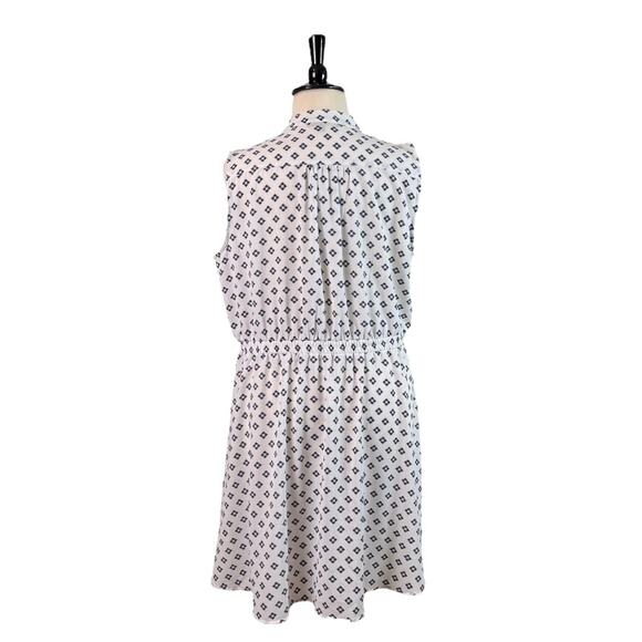 Always Indigo A-line Dress Button Top Elastic Buckle Waist Sleeveless Women’s 3X - Picture 4 of 11